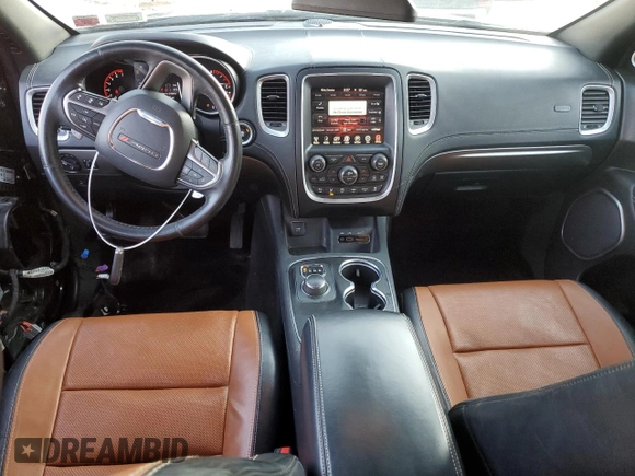 2017 Dodge Durango Citadel with VIN 1C4RDJEG0HC878920, listed as a Copart auction lot 48041485 with 145,657 mi miles and Salvage Title. Bid and sale history available at DreamBid. Image 8.