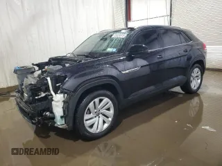 2021 Volkswagen Atlas SE with VIN 1V2KC2CA9MC211863, listed as a Copart auction lot 43328075 with 38,930 mi miles and Salvage title. Bid and sale history available at DreamBid. Image 1.
