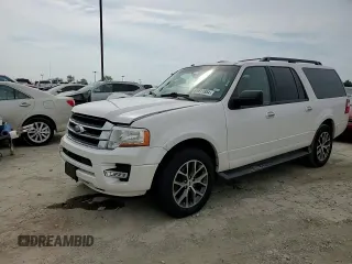 2015 Ford Expedition EL XLT with VIN 1FMJK1HT7FEF42805, listed as a Copart auction lot 61611954 with 213,074 mi miles and Salvage Title. Bid and sale history available at carsss.com. Image 12.
