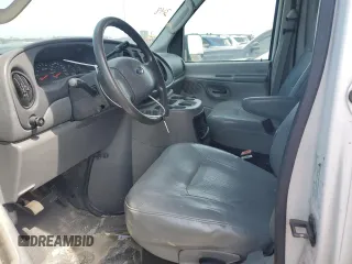 2004 Ford Econoline Cargo with VIN 1FTRE14W94HA79656, listed as a Copart auction lot 75132854 with 202,889 mi miles and Salvage Title. Bid and sale history available at carsss.com. Image 7.