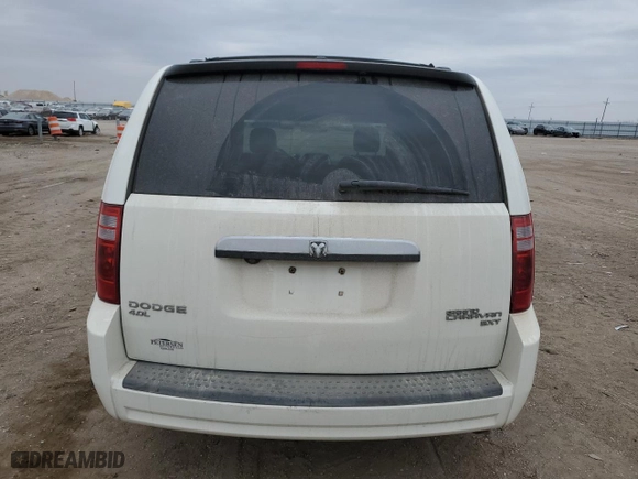 2009 Dodge Grand Caravan SXT with VIN 2D8HN54X19R651702, listed as a Copart auction lot 47461645 with 161,270 mi miles and Salvage Title. Bid and sale history available at carsss.com. Image 6.