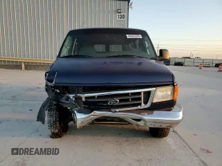2007 Ford Econoline Passenger XL with VIN 1FBNE31L67DB23312, listed as a Copart auction lot 48683305 with 189,129 mi miles and Salvage Title. Bid and sale history available at carsss.com. Image 12.