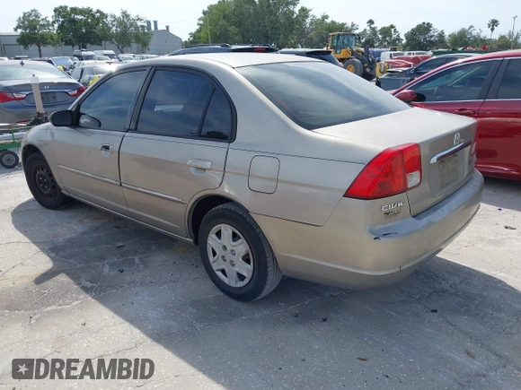 2003 Honda Civic LX with VIN 2HGES16593H548802, listed as a IAAI auction lot 42090646 with 249,595 mi miles and . Bid and sale history available at DreamBid. Image 3.