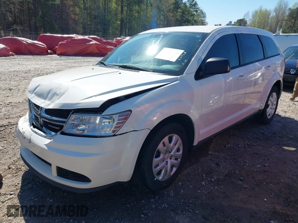 2013 Dodge Journey SE with VIN 3C4PDCAB0DT695464, listed as a IAAI auction lot 41899206 with 311,327 mi miles. Bid and sale history available at carsss.com. Image 17.