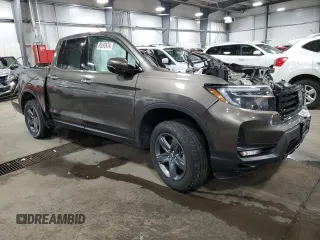 2023 Honda Ridgeline RTL-E with VIN 5FPYK3F78PB021247, listed as a Copart auction lot 86592674 with Not provided miles and Non repairable. Bid and sale history available at DreamBid. Image 4.