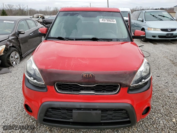 2013 Kia Soul + with VIN KNDJT2A61D7619309, listed as a Copart auction lot 49790635 with 47,551 mi miles and Non Repairable. Bid and sale history available at carsss.com. Image 5.