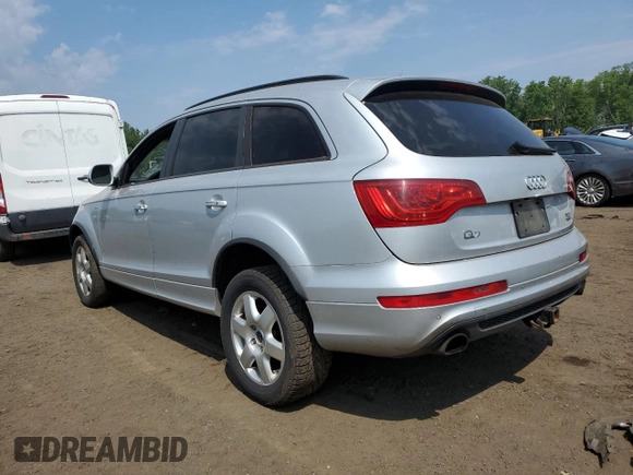 2013 Audi Q7 Prestige with VIN WA1WMAFE0DD006963, listed as a Copart auction lot 59361945 with 169,878 mi miles and Salvage title. Bid and sale history available at DreamBid. Image 2.