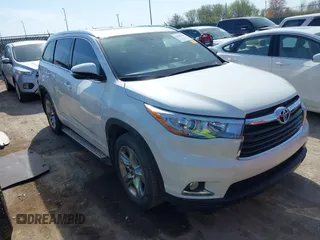 2016 Toyota Highlander Limited with VIN 5TDDKRFH5GS337705, listed as a IAAI auction lot 42037983 with 79,149 mi miles and . Bid and sale history available at DreamBid. Image 1.