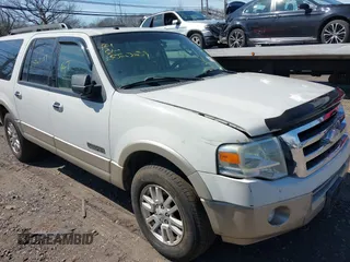 2008 Ford Expedition Max Eddie Bauer with VIN 1FMFK18538LA45515, listed as a IAAI auction lot 41916113 with Not Provided miles and . Bid and sale history available at DreamBid. Image 1.