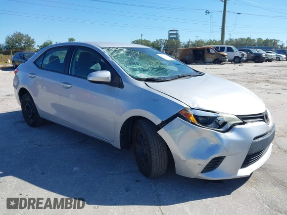 2014 Toyota Corolla L with VIN 2T1BURHE5EC006925, listed as a IAAI auction lot 40917569 with 130,761 mi miles and . Bid and sale history available at DreamBid. Image 1.