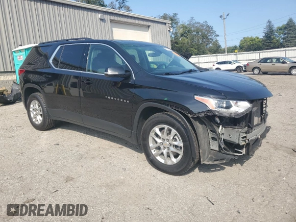 2020 Chevrolet Traverse LT Cloth with VIN 1GNEVGKW1LJ297447, listed as a Copart auction lot 71708264 with 50,472 mi miles and Salvage Title. Bid and sale history available at carsss.com. Image 4.