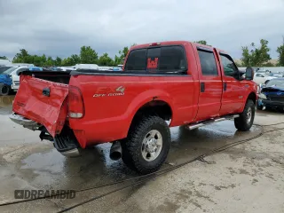 2005 Ford Super Duty F-250 XL with VIN 1FTSW21P15EA95290, listed as a Copart auction lot 61757644 with 0 mi miles and Salvage Title. Bid and sale history available at carsss.com. Image 3.