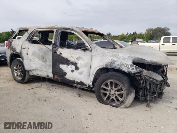 2020 Chevrolet Traverse LS with VIN 1GNERFKW9LJ184862, listed as a Copart auction lot 50901065 with 0 mi miles and Non Repairable. Bid and sale history available at carsss.com. Image 4.