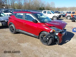 2024 Nissan Kicks SR with VIN 3N1CP5DV1RL560916, listed as a IAAI auction lot 41811494 with 2,133 mi miles. Bid and sale history available at carsss.com. Image 1.