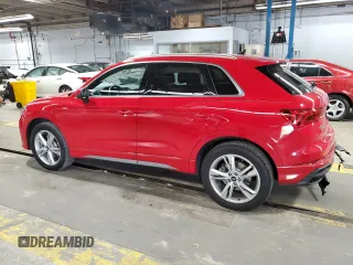 2023 Audi Q3 S line Premium Plus with VIN WA1EECF35P1040308, listed as a Copart auction lot 60119435 with 12,244 mi miles and Salvage title. Bid and sale history available at DreamBid. Image 2.