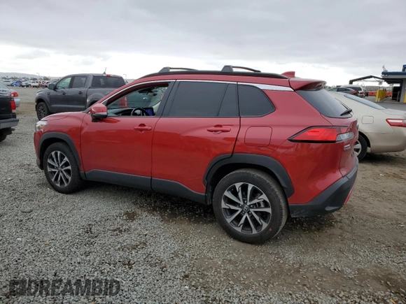 2023 Toyota Corolla Cross XLE с VIN 7MUDAAAGXPV069730, выставлен на аукционе Copart как лот 55795035 с пробегом 26 368 миль миль и Списание • Salvage title. История ставок и продаж доступна на DreamBid. Изображение 2.