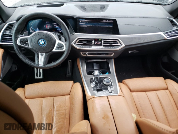 2022 BMW X5 xDrive45e with VIN 5UXTA6C04N9M33587, listed as a Copart auction lot 45260463 with 7,224 mi miles. Bid and sale history available at carsss.com. Image 8.