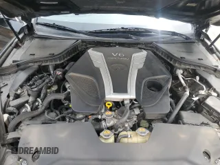 2018 Infiniti Q50 Luxe with VIN JN1EV7AP3JM357617, listed as a Copart auction lot 54531715 with 103,373 mi miles and Salvage title. Bid and sale history available at DreamBid. Image 11.