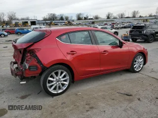 2017 Mazda 3 Touring with VIN 3MZBN1L73HM153762, listed as a Copart auction lot 49326285 with 62,438 mi miles and Salvage Title. Bid and sale history available at carsss.com. Image 3.