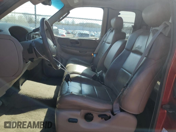 2002 Ford F-150 XL with VIN 1FTRX17L02NB60040, listed as a Copart auction lot 48468595 with 119,096 mi miles and Clean title. Bid and sale history available at DreamBid. Image 7.