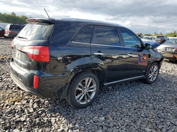 2015 Kia Sorento SX Limited with VIN 5XYKWDA75FG640282, listed as a Copart auction lot 73788784 with 105,519 mi miles and Salvage Title. Bid and sale history available at carsss.com. Image 3.