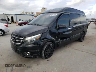 2016 Mercedes-Benz Metris Passenger with VIN WD4PG2EE6G3146539, listed as a Copart auction lot 43616175 with 59,944 mi miles and Salvage Title. Bid and sale history available at DreamBid. Image 1.