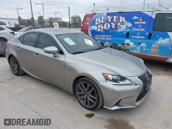 2016 Lexus IS 200t with VIN JTHBA1D23G5013084, listed as a IAAI auction lot 41669688 with 143,664 mi miles and . Bid and sale history available at DreamBid. Image 1.