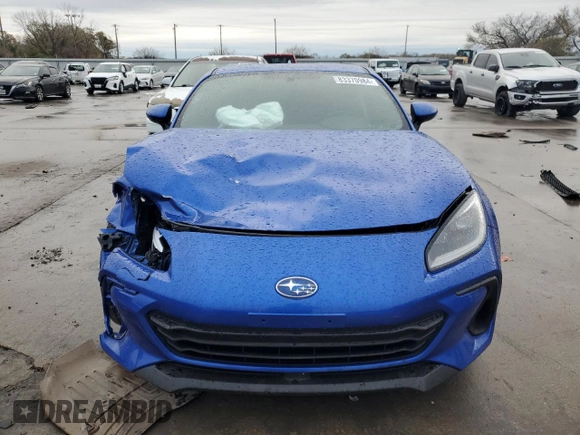 2023 Subaru BRZ Premium with VIN JF1ZDBB18P9705914, listed as a Copart auction lot 83370984 with 0 mi miles and Salvage Title. Bid and sale history available at carsss.com. Image 5.
