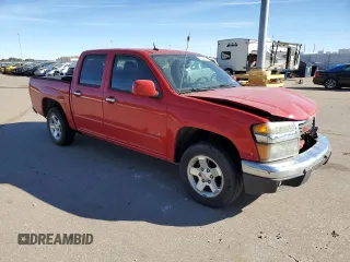 2009 GMC Canyon SLE2 with VIN 1GTCS13E898110376, listed as a Copart auction lot 76249874 with 107,503 mi miles and Salvage Title. Bid and sale history available at carsss.com. Image 4.