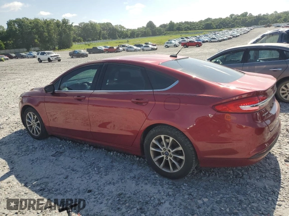 2017 Ford Fusion SE with VIN 3FA6P0H74HR138164, listed as a Copart auction lot 60105485 with 199,528 mi miles and Salvage title. Bid and sale history available at DreamBid. Image 2.