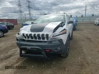 2016 Jeep Cherokee Trailhawk with VIN 1C4PJMBS8GW359461, listed as a Copart auction lot 57950705 with 146,124 mi miles and Salvage title. Bid and sale history available at DreamBid. Image 13.