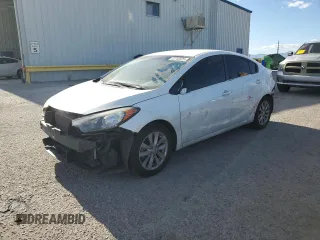 2016 Kia Forte LX with VIN KNAFX4A67G5510226, listed as a Copart auction lot 52742425 with 128,532 mi miles and Salvage Title. Bid and sale history available at carsss.com. Image 1.