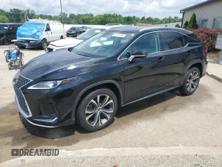 2020 Lexus RX 350 with VIN 2T2HZMDAXLC225454, listed as a Copart auction lot 61424305 with 97,348 mi miles and Salvage title. Bid and sale history available at DreamBid. Image 1.