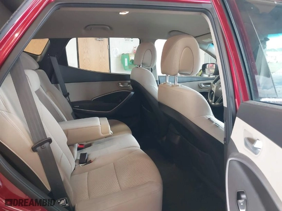 2015 Hyundai Santa Fe Sport with VIN 5XYZTDLB6FG295918, listed as a IAAI auction lot 41868757 with 46,850 mi miles. Bid and sale history available at carsss.com. Image 8.