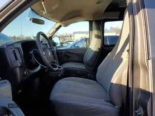 2010 Chevrolet Express Cargo Van with VIN 1GCUGADX5A1178833, listed as a Copart auction lot 80283744 with 142,960 mi miles and Salvage Title. Bid and sale history available at carsss.com. Image 7.