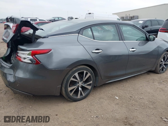 2017 Nissan Maxima SV with VIN 1N4AA6AP0HC432538, listed as a IAAI auction lot 41885882 with 91,474 mi miles and . Bid and sale history available at DreamBid. Image 4.