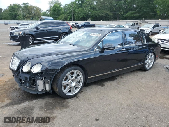 2012 Bentley Flying Spur with VIN SCBBR9ZA3CC071780, listed as a Copart auction lot 54342015 with Not provided miles and Salvage title. Bid and sale history available at DreamBid. Image 1.
