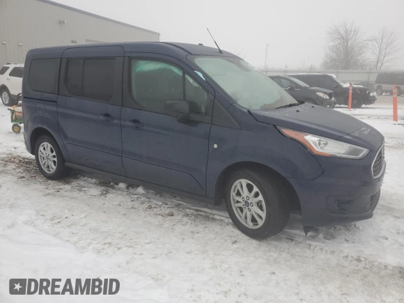 2020 Ford Transit Connect XLT with VIN NM0GE9F20L1469064, listed as a Copart auction lot 85948864 with 22,238 mi miles and Salvage title. Bid and sale history available at DreamBid. Image 4.