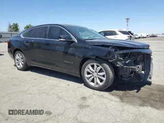 2017 Chevrolet Impala LT with VIN 2G1105S39H9159540, listed as a Copart auction lot 54960555 with 94,628 mi miles and Clean Title. Bid and sale history available at DreamBid. Image 4.