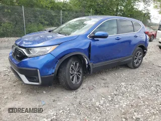 2021 Honda CR-V EX z VIN 7FARW2H57ME005080, wystawiony jako Copart lot #56543465 z przebiegiem 28 717 mil mil oraz Szkoda całkowita • Salvage title. Historia ofert i sprzedaży dostępna na DreamBid. Obrazek 1.