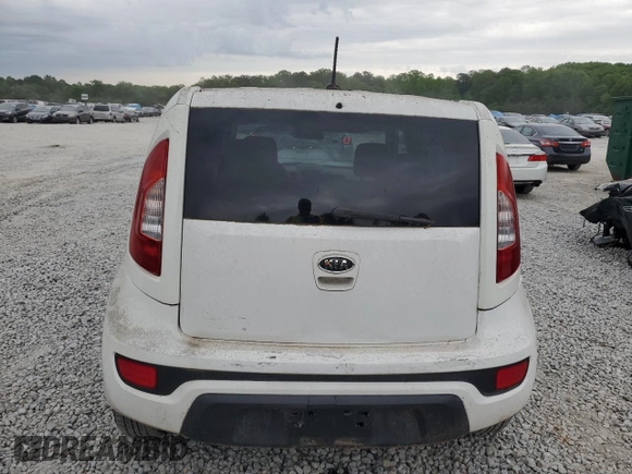 2012 Kia Soul with VIN KNDJT2A53C7456734, listed as a Copart auction lot 54108035 with 160,436 mi miles and Clean Title. Bid and sale history available at carsss.com. Image 6.