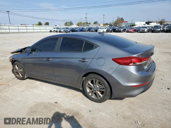 2018 Hyundai Elantra SEL with VIN 5NPD84LF9JH269555, listed as a Copart auction lot 77937644 with Not Provided miles and Salvage Title. Bid and sale history available at DreamBid. Image 2.