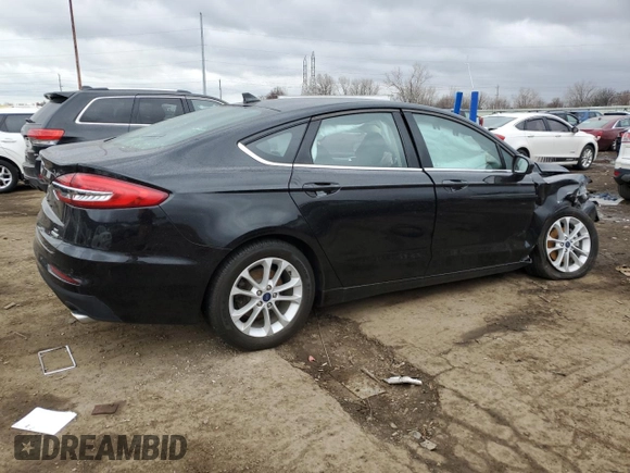 2020 Ford Fusion SE z VIN 3FA6P0HDXLR186671, wystawiony jako Copart lot #49582675 z przebiegiem 37 700 mil mil oraz Szkoda całkowita • Salvage title. Historia ofert i sprzedaży dostępna na DreamBid. Obrazek 3.