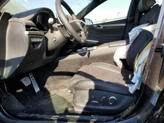 2024 Genesis G80 Sport with VIN KMTGB4SD4RU205277, listed as a Copart auction lot 74064174 with 30 mi miles and Salvage Title. Bid and sale history available at DreamBid. Image 7.