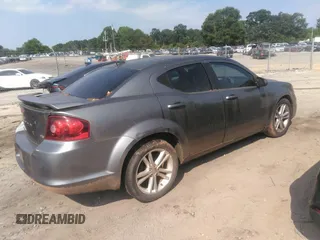 2012 Dodge Avenger SXT with VIN 1C3CDZCB3CN182940, listed as a IAAI auction lot 42410328 with 224,491 mi miles and . Bid and sale history available at DreamBid. Image 4.
