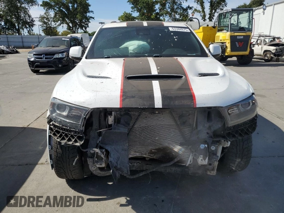 2018 Dodge Durango SRT with VIN 1C4SDJGJ4JC150324, listed as a Copart auction lot 63388975 with 126,622 mi miles and Salvage title. Bid and sale history available at DreamBid. Image 5.