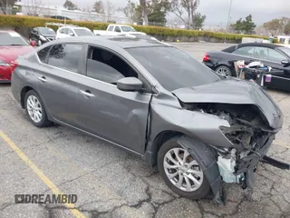 2018 Nissan Sentra SV with VIN 3N1AB7AP1JY225685, listed as a IAAI auction lot 41714478 with 65,019 mi miles and . Bid and sale history available at DreamBid. Image 1.