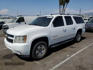 2014 Chevrolet Suburban LT with VIN 1GNSKJE79ER112840, listed as a Copart auction lot 64709074 with Not Provided miles and Salvage Title. Bid and sale history available at DreamBid. Image 1.