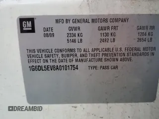 2010 Cadillac CTS Performance z VIN 1G6DL5EV8A0101754, wystawiony jako Copart lot #59261415 z przebiegiem 198 337 mil mil oraz Szkoda całkowita • Salvage title. Historia ofert i sprzedaży dostępna na DreamBid. Obrazek 12.