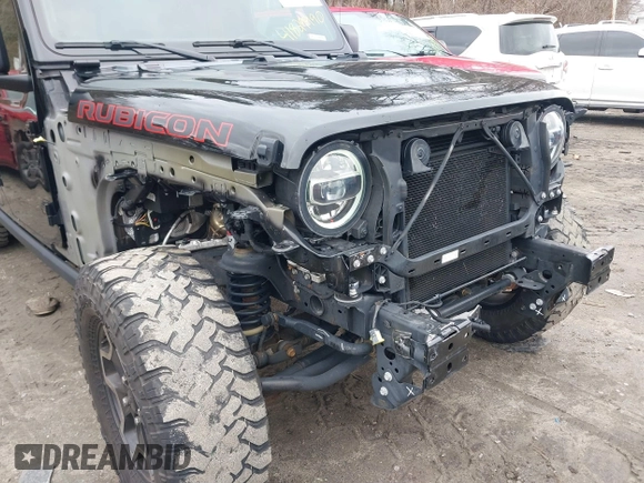2021 Jeep Gladiator Rubicon z VIN 1C6JJTBG8ML524215, wystawiony jako IAAI lot #41829990 z przebiegiem 62 942 mil mil oraz . Historia ofert i sprzedaży dostępna na DreamBid. Obrazek 6.